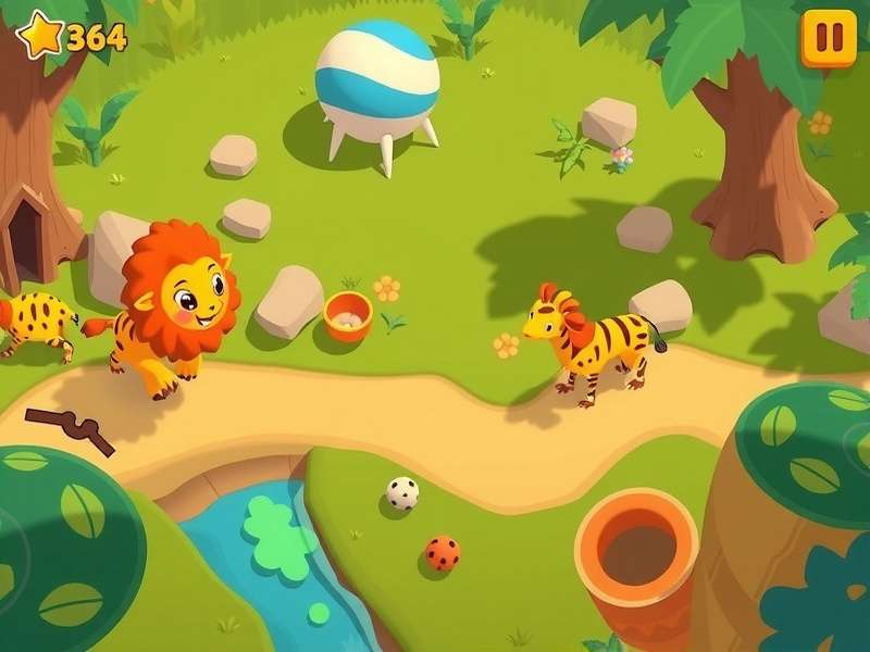 Ginger Safari Gameplay Screenshot